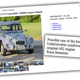 Illustration for article titled The World At The End Of 2014: A 2CV Costs More Than A Rolls